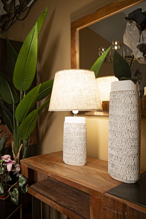 LAMPADA DA TAVOLO R¨¦SINE NAIROBI CM ? 35X60,5