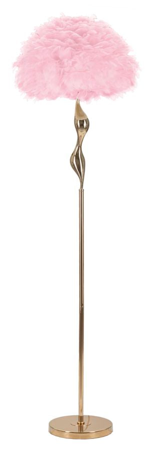 LAMPADA DA TERRA SLIM ROSA CM ? 50X165