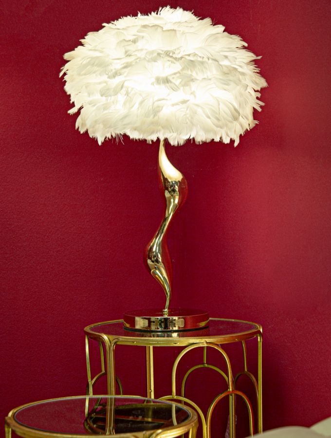 LAMPADA DA TAVOLO SLIM BIANCO CM ? 40X63
