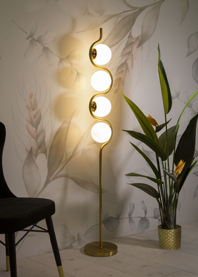 LAMPADA DA TERRA GLAMY S 4 LUCI CM ? 25X165