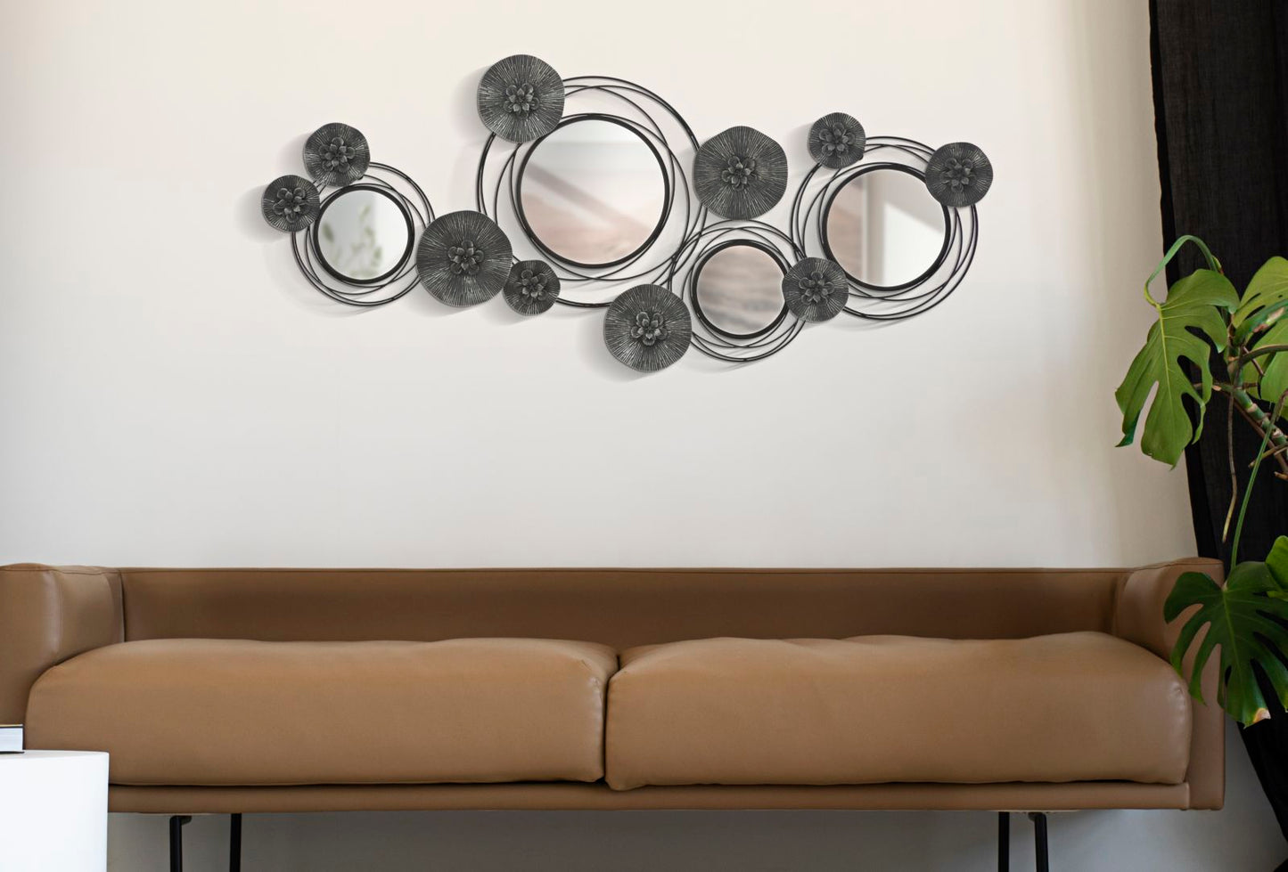 PANNELLO/SPECCHIO FONC¨¦ ROND CM 117X5,5X49