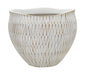 CACHEPOT R¨¦SINE STIKY CM ? 30,5X24,5