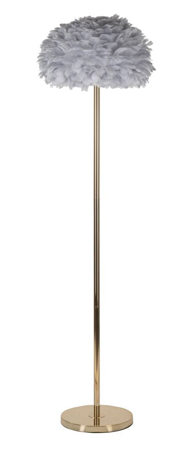 LAMPADA DA TERRA PLUMES SLIM GRIGIA CM ? 43X170