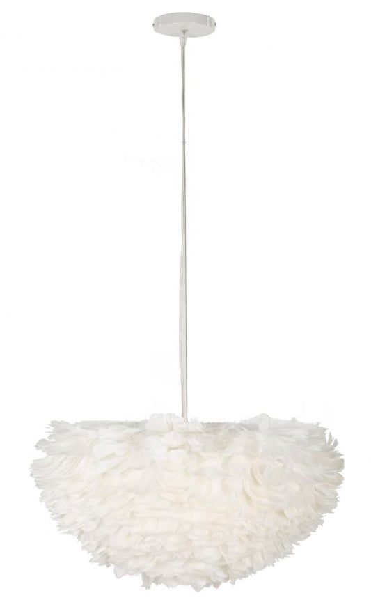 LAMPADARIO PLUME CM ? 60X30 (haute avec filo cm 110)