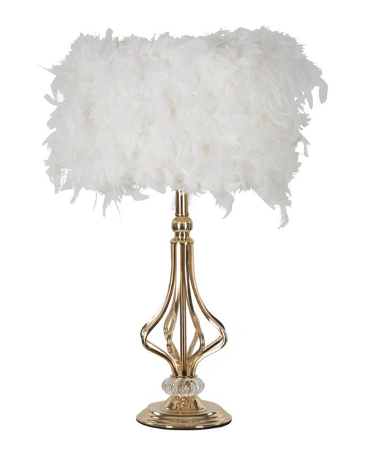LAMPADA DA TAVOLO TARTY BIANCA CM ? 25X54