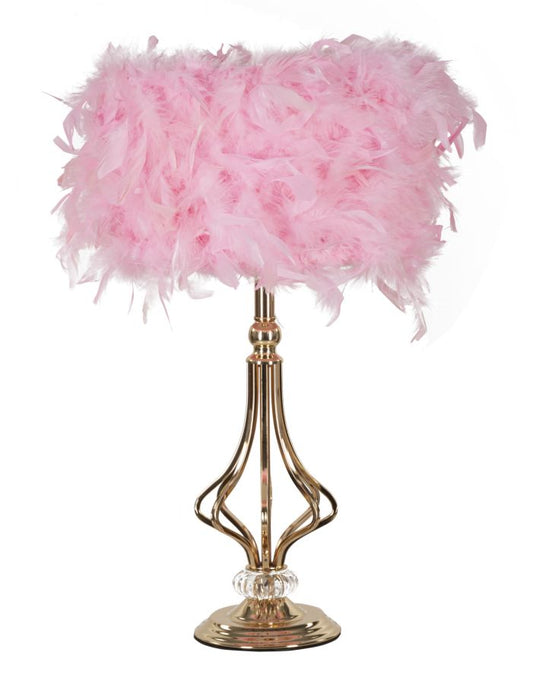LAMPADA DA TAVOLO TARTY ROSA CM ? 25X54