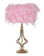 LAMPADA DA TAVOLO TARTY ROSA CM ? 25X54