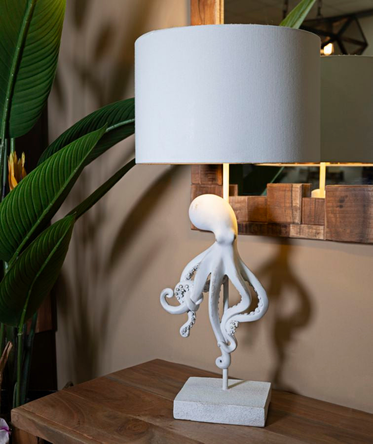 LAMPADA DA TAVOLO POULPE BIANCA CM ? 30,5X64,5