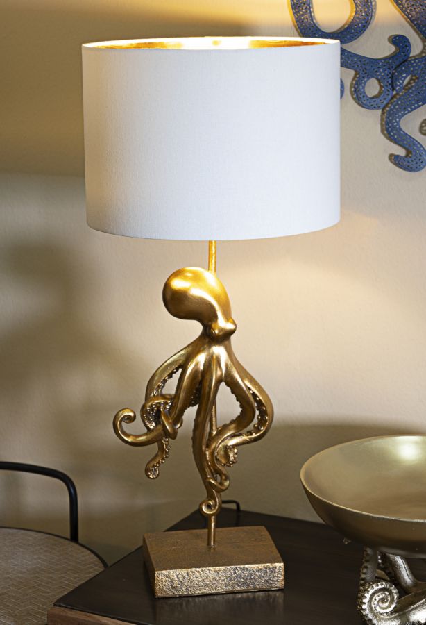 LAMPADA DA TAVOLO OCTOPUS OR CM ? 30,5X64,5