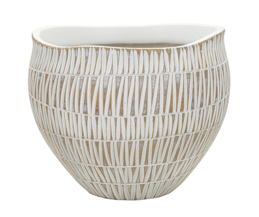 CACHEPOT R¨¦SINE STIKY CM ? 26X20,5