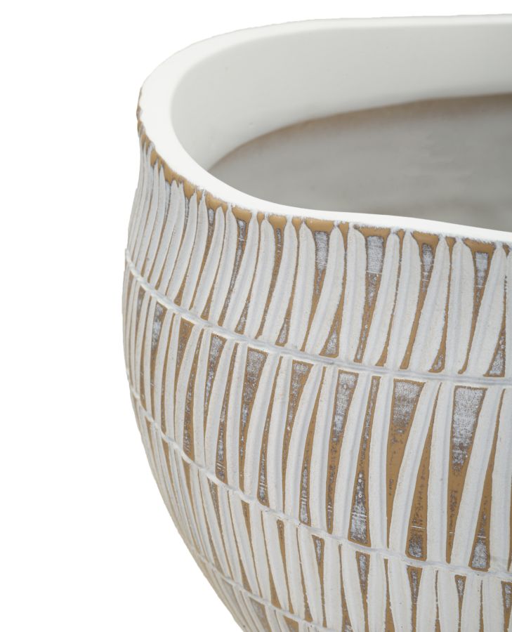CACHEPOT R¨¦SINE STIKY CM ? 26X20,5