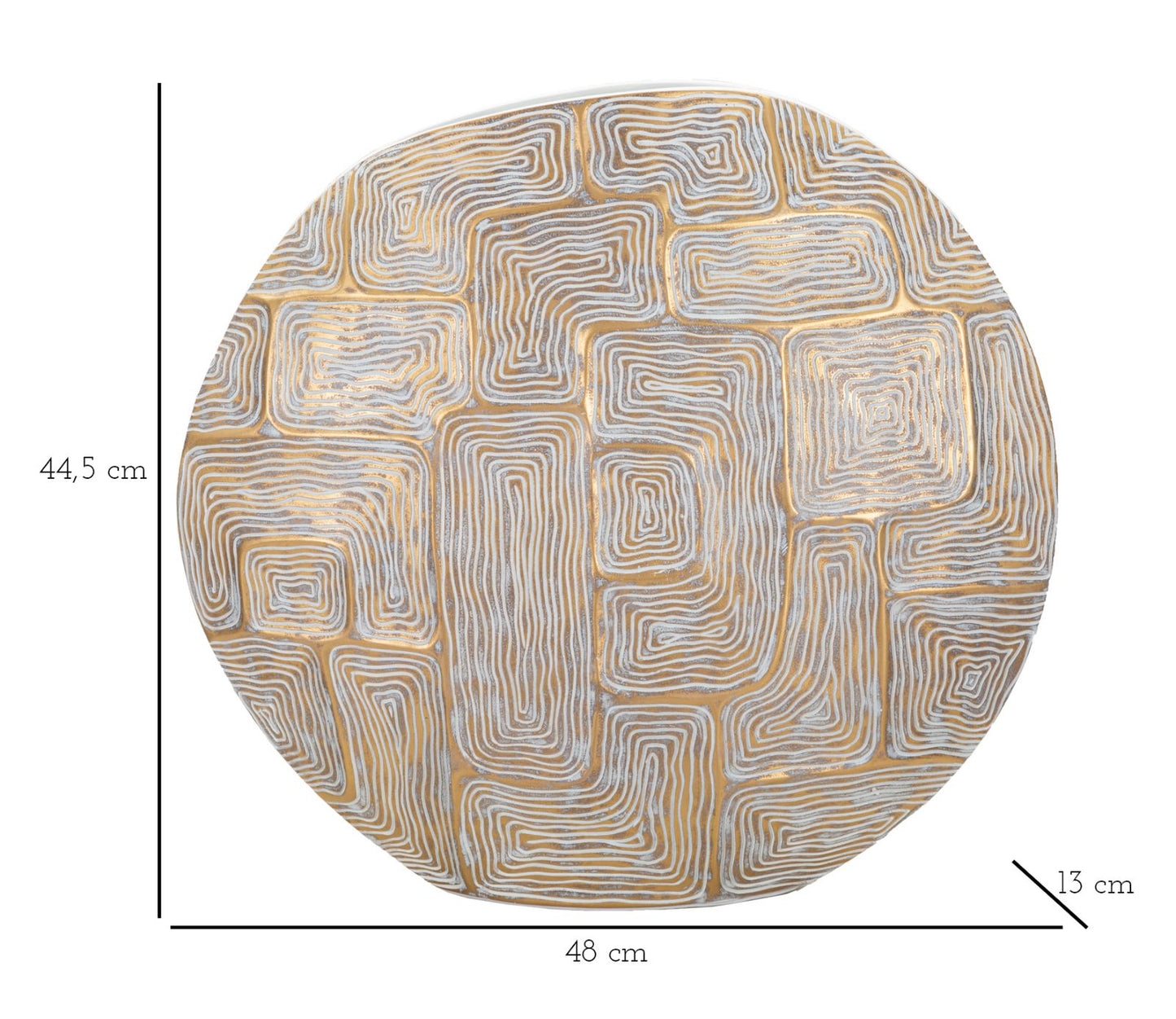 VASO R¨¦SINE ¨¦CLIPS CM 48X13X44,5