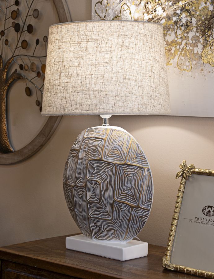 LAMPADA DA TAVOLO RESINA ECLIPS CM ? 38X64