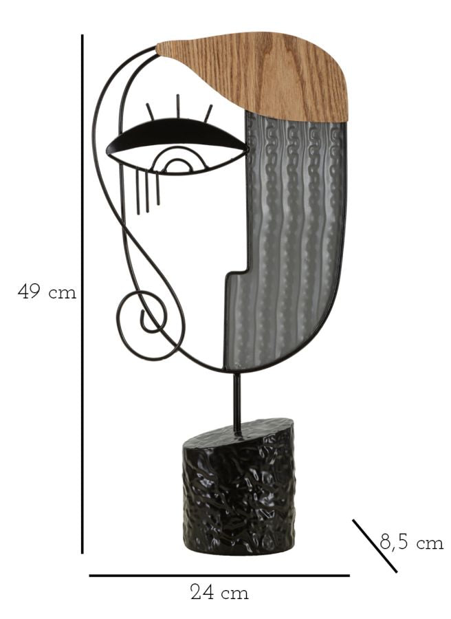 SCULTURE PICASSY CM 24X8,5X49