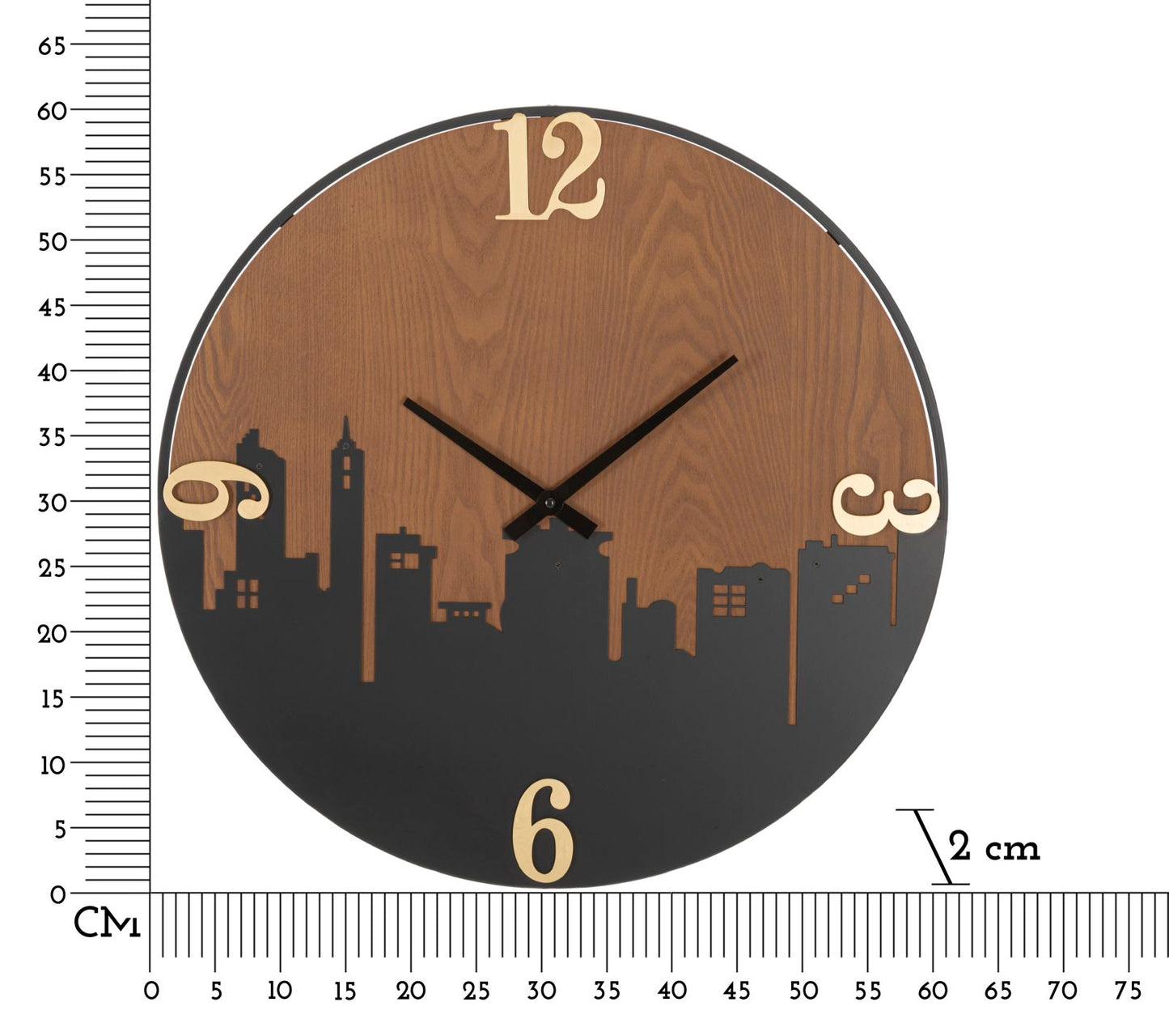 OROLOGIO DA MURO VILLE CM ? 60X2