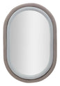 SPECCHIO DA MUTO ANTONY VELLUTO GRIGIO/MIX CM 60X4X90