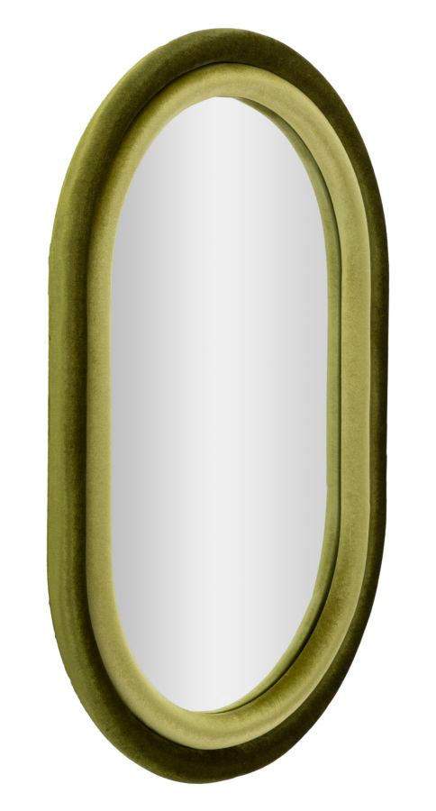SPECCHIO DA MUTO ANTONY VELLUTO VERDE CM 60X4X90