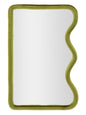 SPECCHIO DA MURO TOD VELLUTO VERDE CM 60X4X90