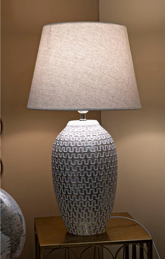 LAMPADA DA TAVOLO RESINA WAVE CM ? 35X65