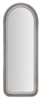 SPECCHIO DA MURO CLOE VELLUTO GRIGIO CM 60X4X160