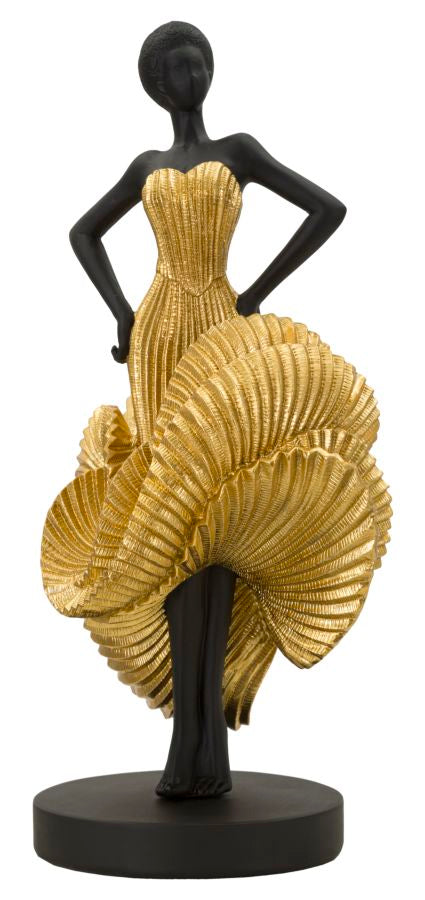 DONNIA FASHION DANSE OR CM 16,5X15X36