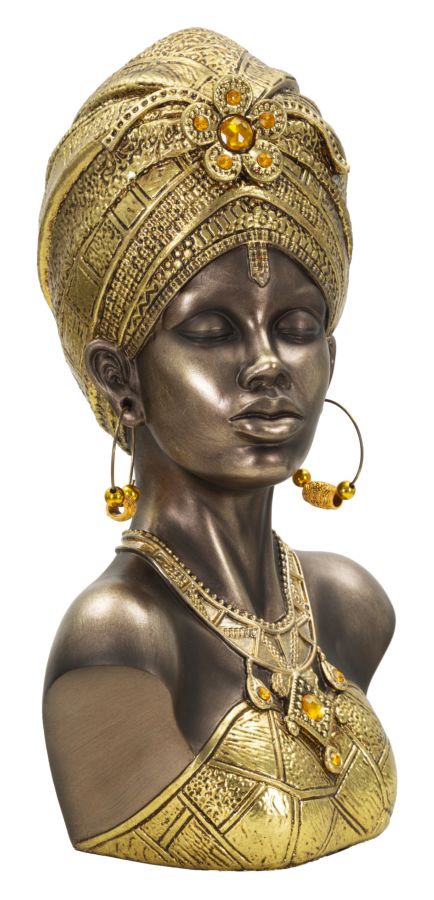 SCULTURE MUMBASA CM 23,5X17,5X39,5
