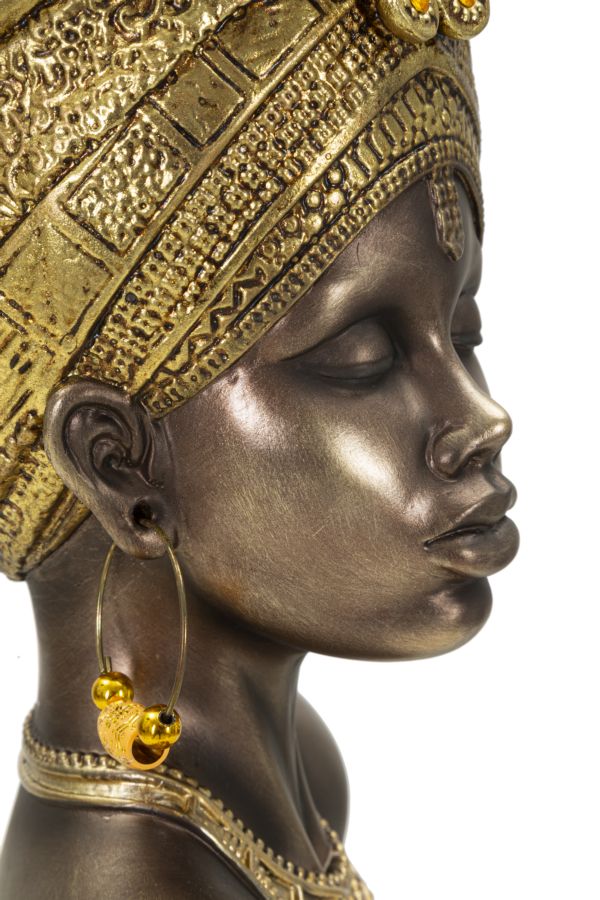 SCULTURE MUMBASA CM 23,5X17,5X39,5
