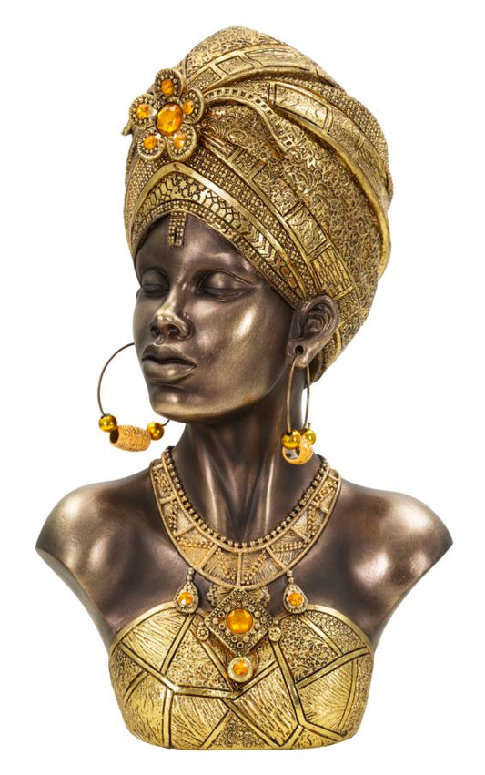 SCULTURE MUMBASA CM 21X15X34