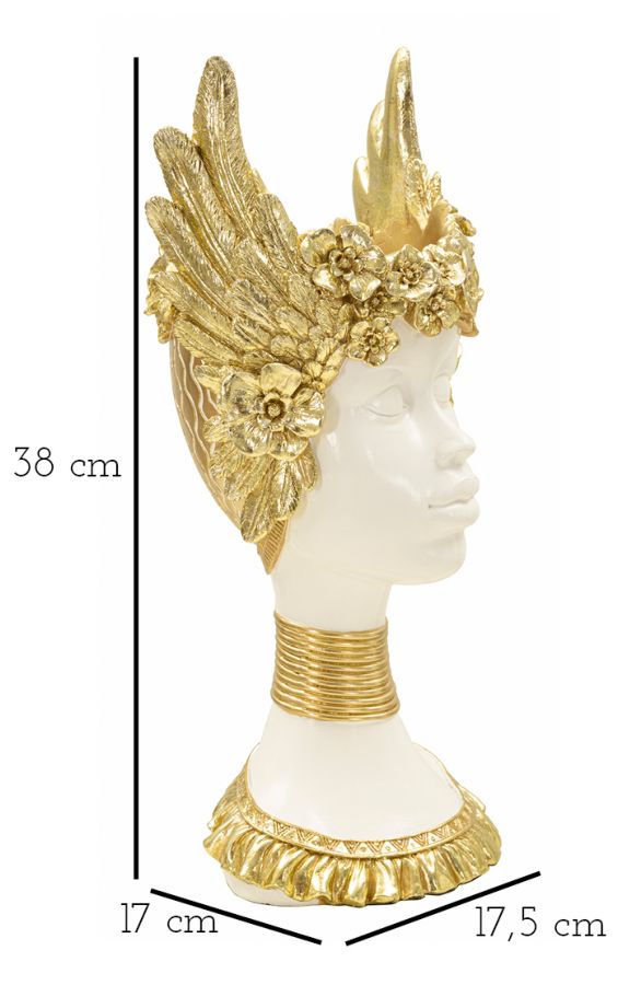 SCULTURE ATH¨¦NA CM 17,5X17X38