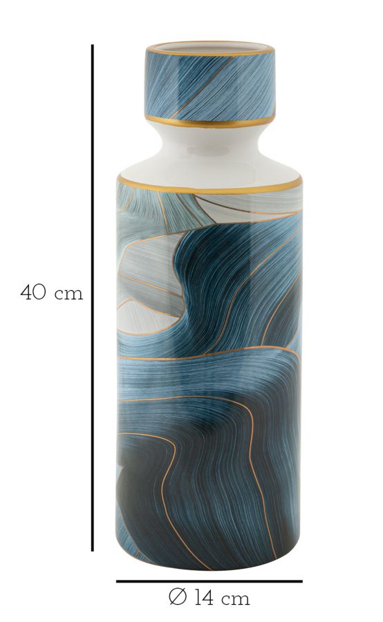 VASO CERAMICA ¨¦L¨¦GANT GRAND CM ? 14X40