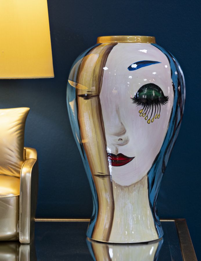 VASO CERAMICA ART VISAGE CM ? 21X34
