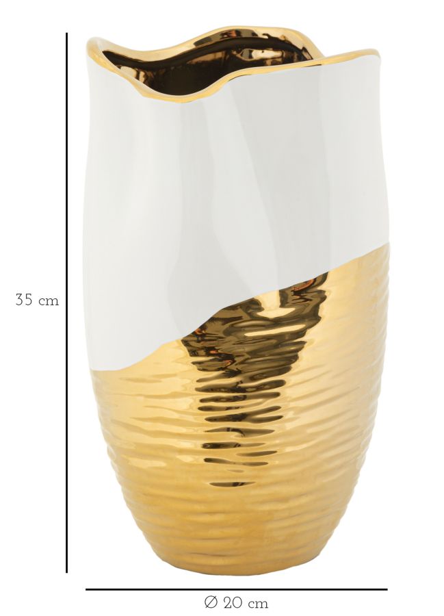 VASO CERAMICA LUX CM ? 20X35