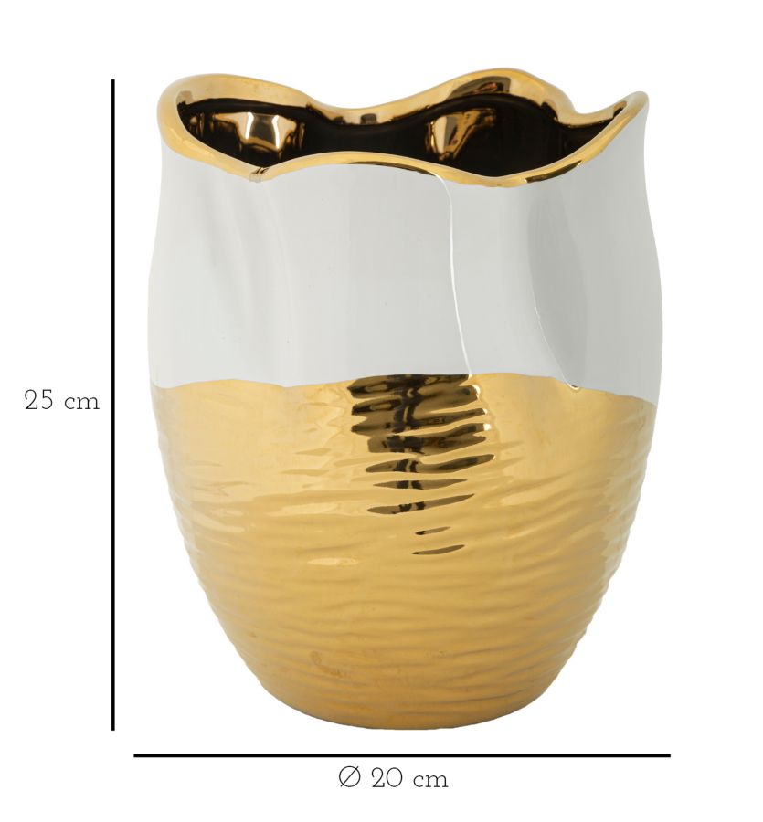 VASO CERAMICA LUX CM ? 20X25
