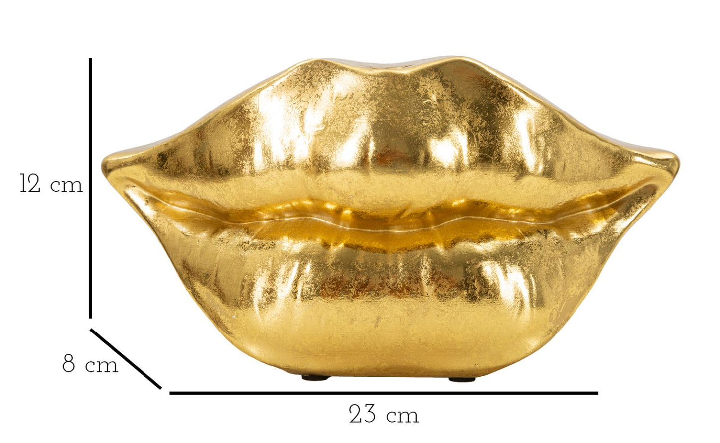 VASO BOUCHE L¨¨VRE CM 23X8X12