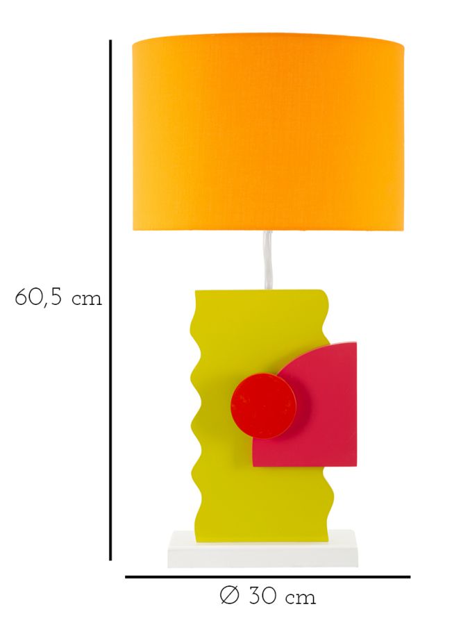 LAMPADA DA TAVOLO COULEUR -B- 30X60,5