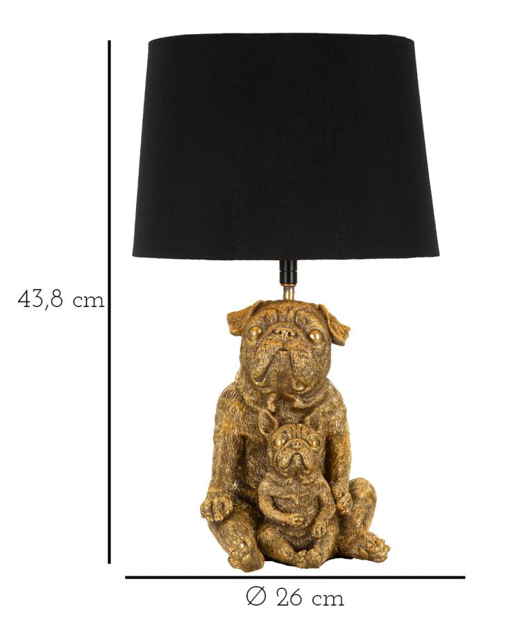 LAMPADA DA TAVOLO CHIEN CM ? 26X43,8