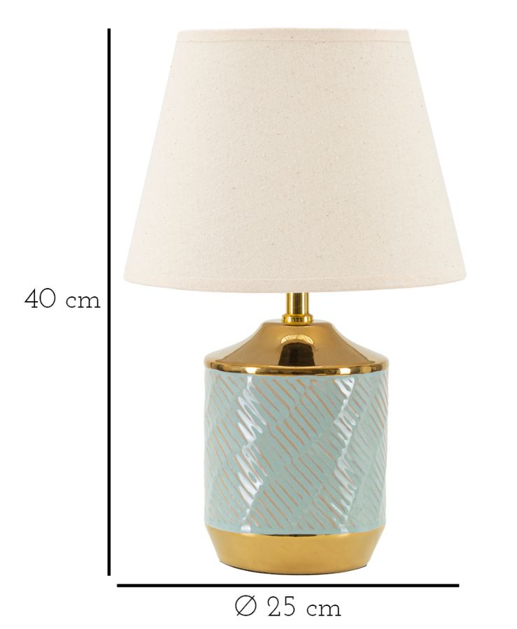 LAMPADA DA TAVOLO LE CAP CM ? 25X40