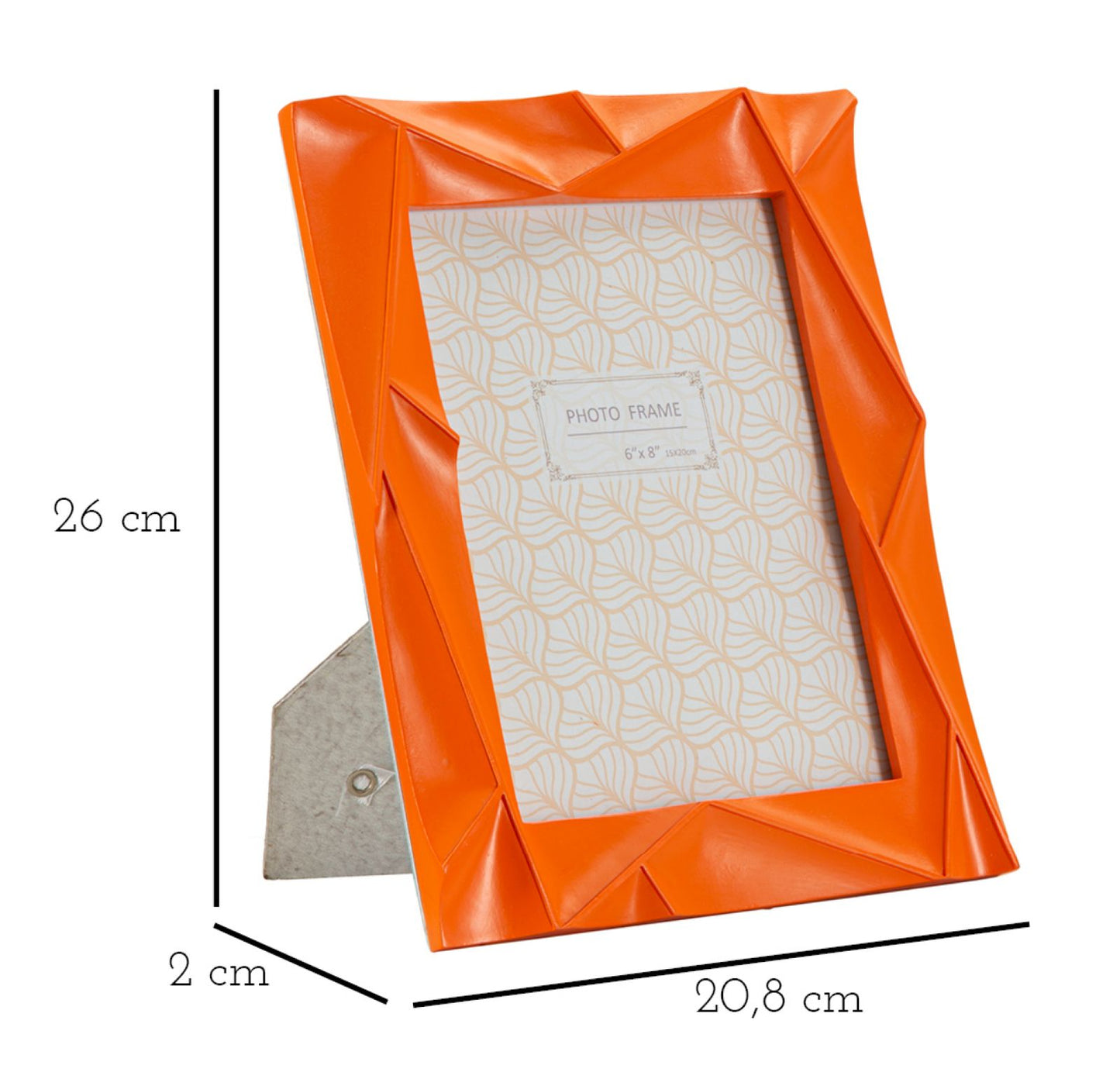 CORNICHE ORANGE CM 20,8X2X26 (MISURA INTERNA CM 15X20)