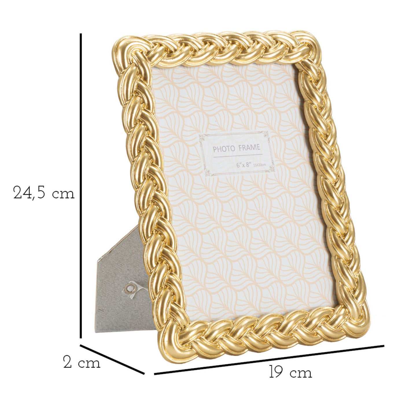 CORNE DE CORNICHE CM 19X2X24,5 (MISURA INTERNA CM 15X20)