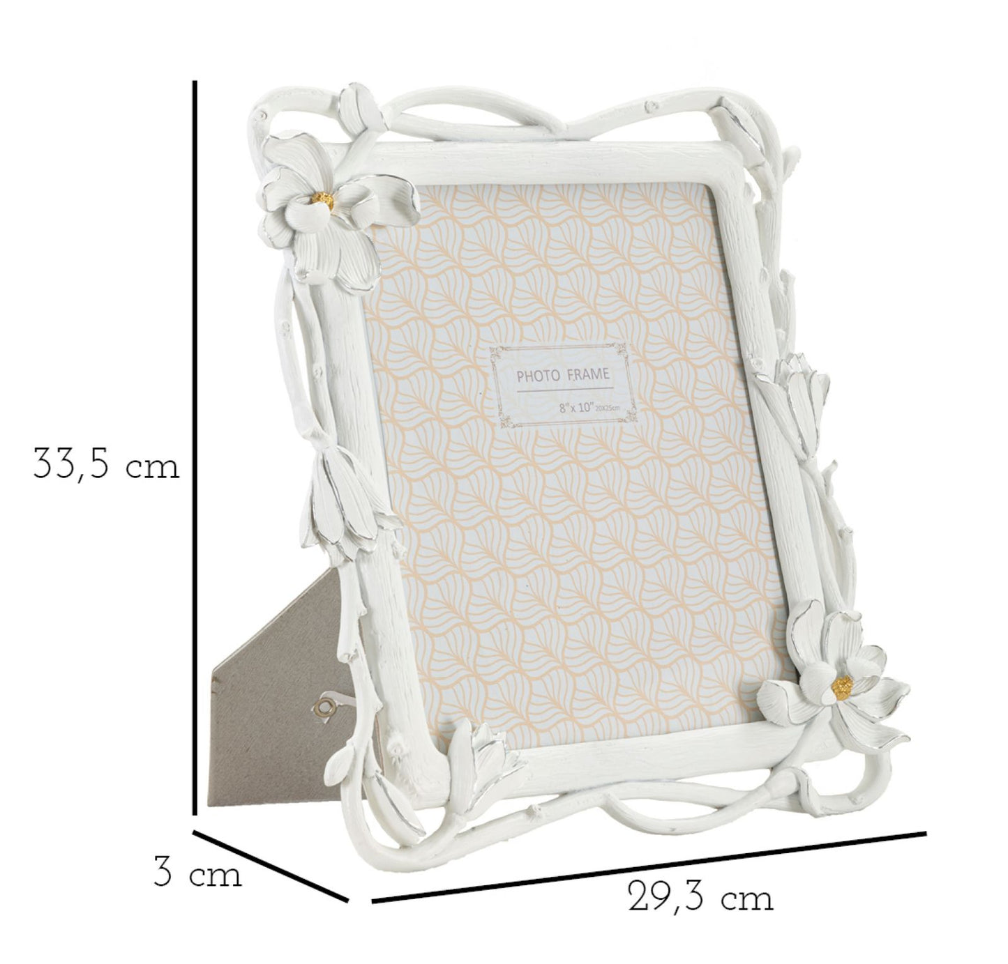 CORNICHE MAGNOLIA CM 29,3X3X33,5 (MISURA INTERNA CM 20X25)