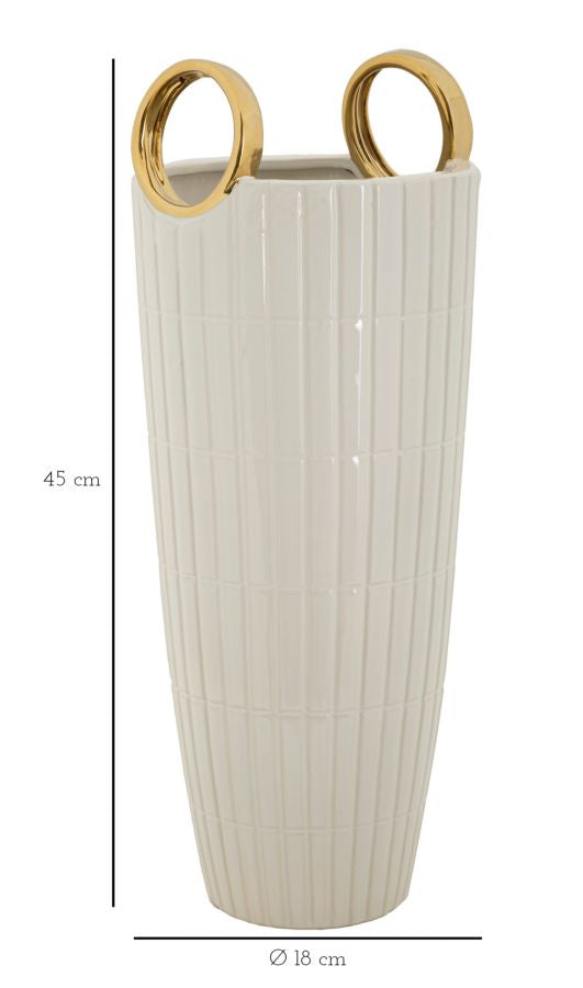 VASO CERAMICA SHOPPING CM ? 18X45