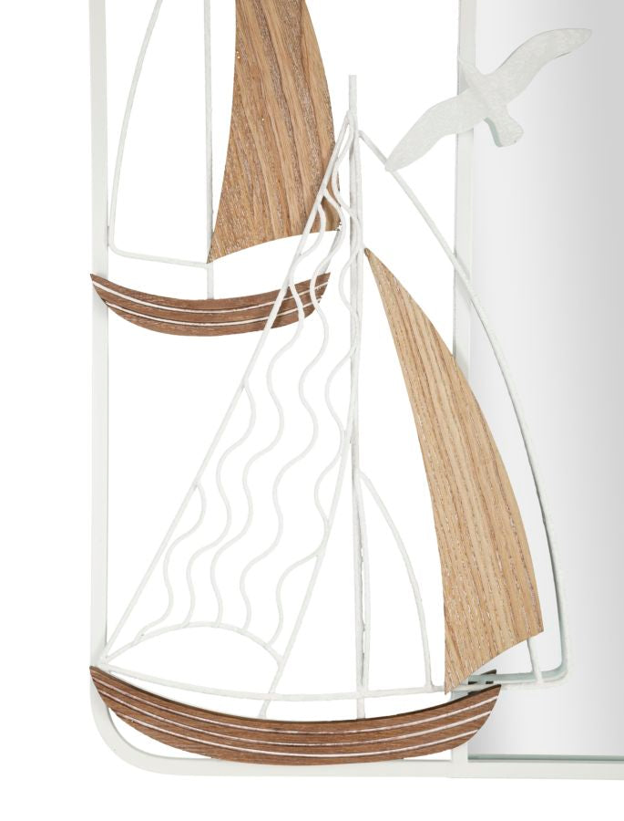 SPECCHIO DA MURO ADRIATIQUE CM 60X4,4X60