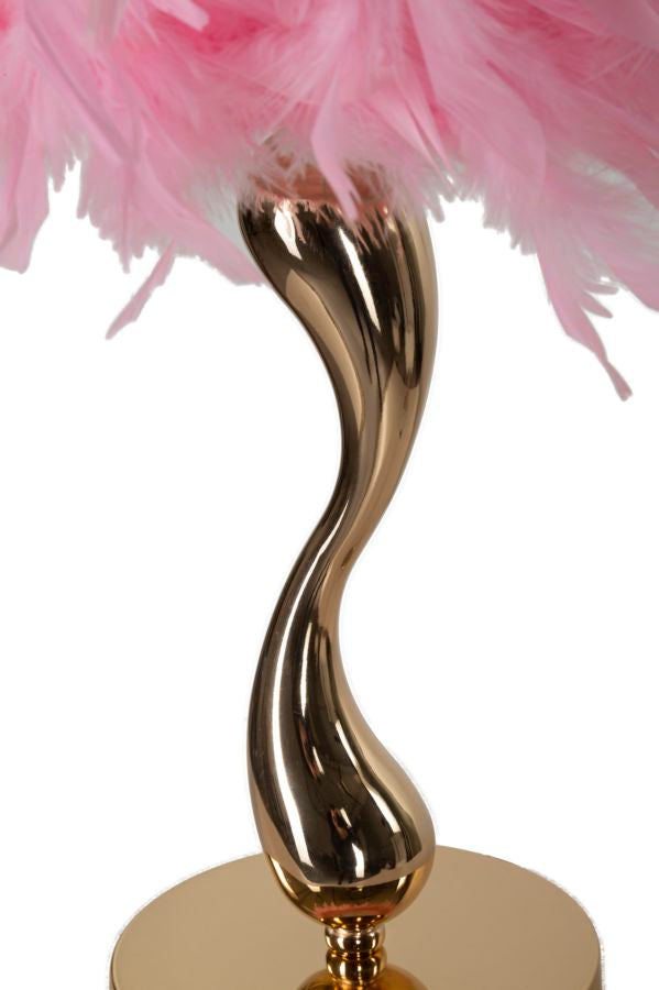 LAMPADA DA TAVOLO CHARIOT ROSA CM ? 25X47