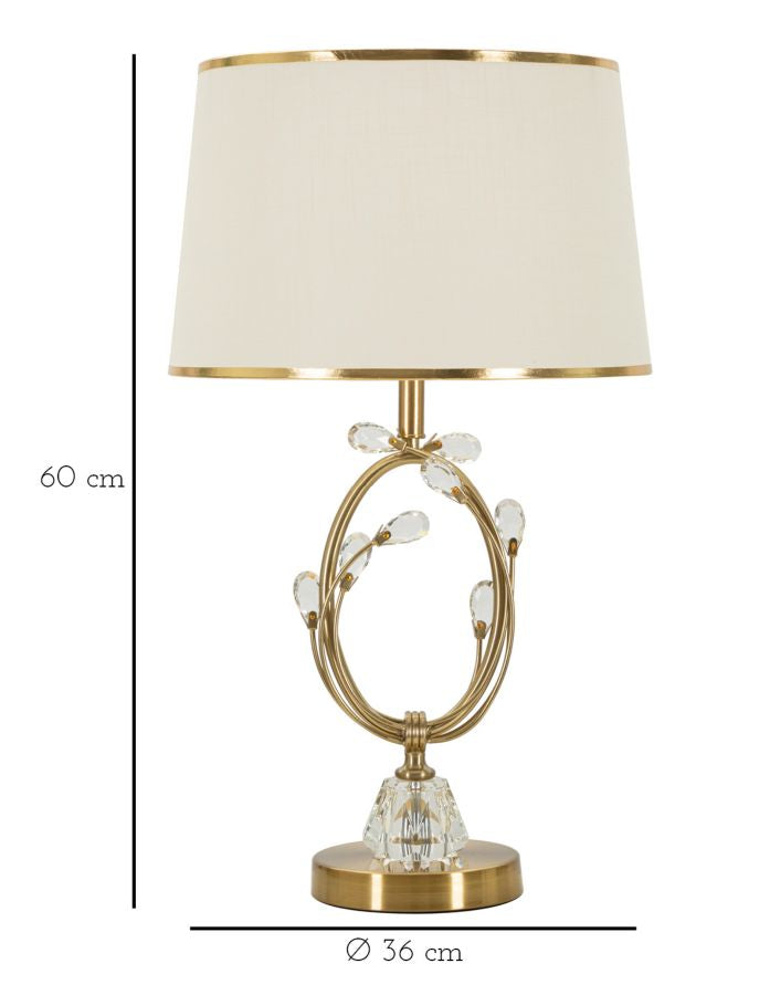 LAMPADA DA TAVOLO VERSAILLES CM ? 36X60