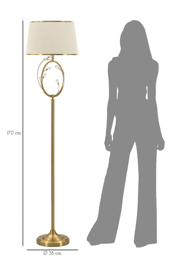 LAMPADA DA TERRA VERSAILLES CM ? 38X170