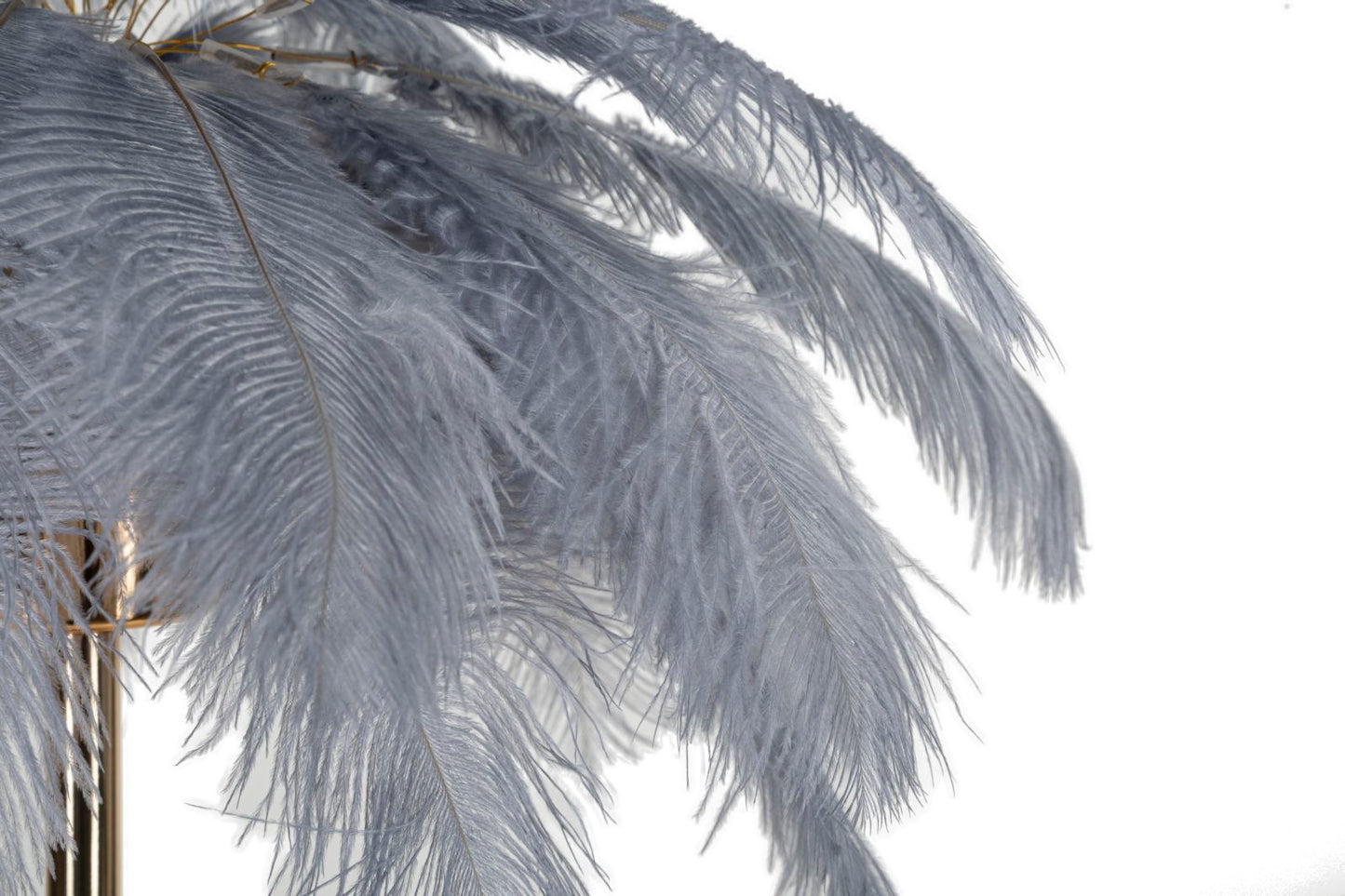 LAMPADA DA TAVOLO PALM GRIGIA CM ? 55X60