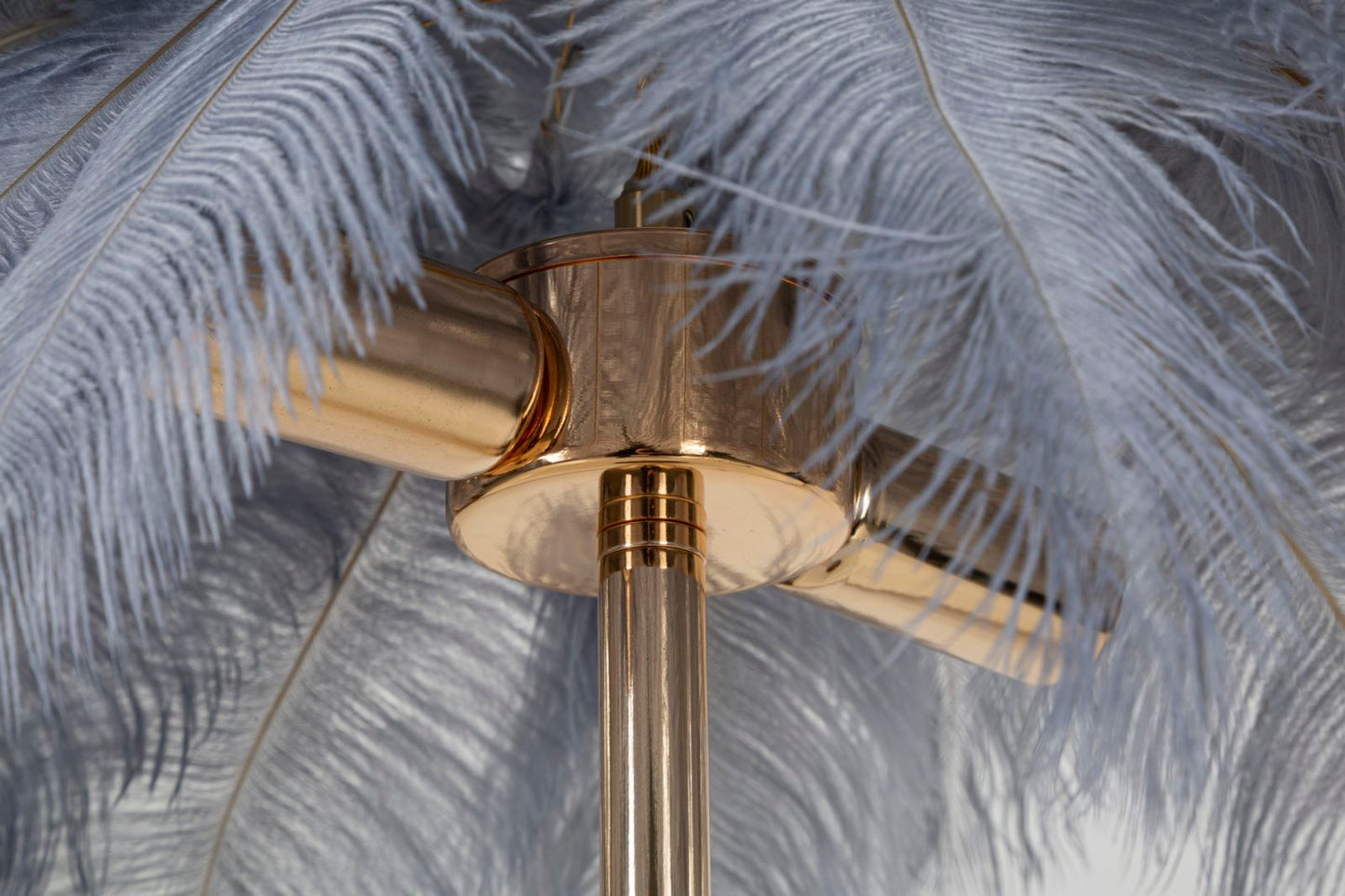 LAMPADA DA TAVOLO PALM GRIGIA CM ? 55X60