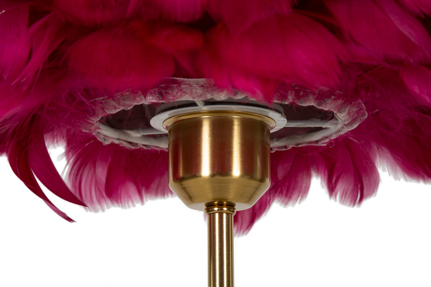 LAMPADA DA TAVOLO BOULE PLUME BORDEAUX CM ? 30X50