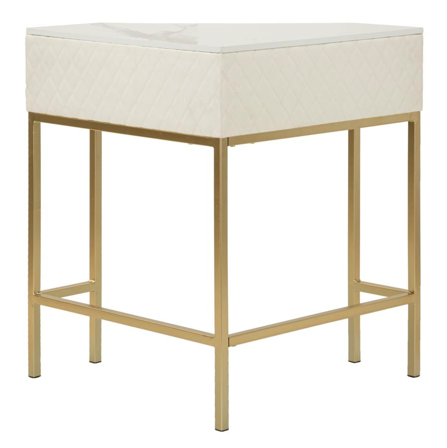 CONSOLE ANGOLARE SHARON CM 84,5X60X77
