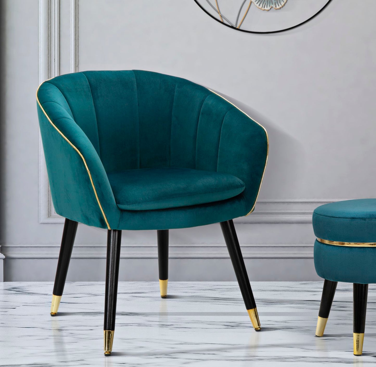 POLTRONA PARIS OTTANIO/OR CM 62X58X78